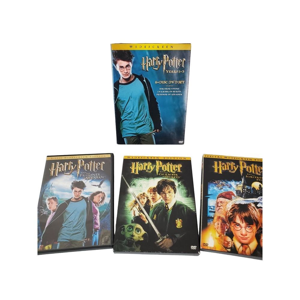 Harry Potter Years 1-3 Box Set DVD 6-Disc Set